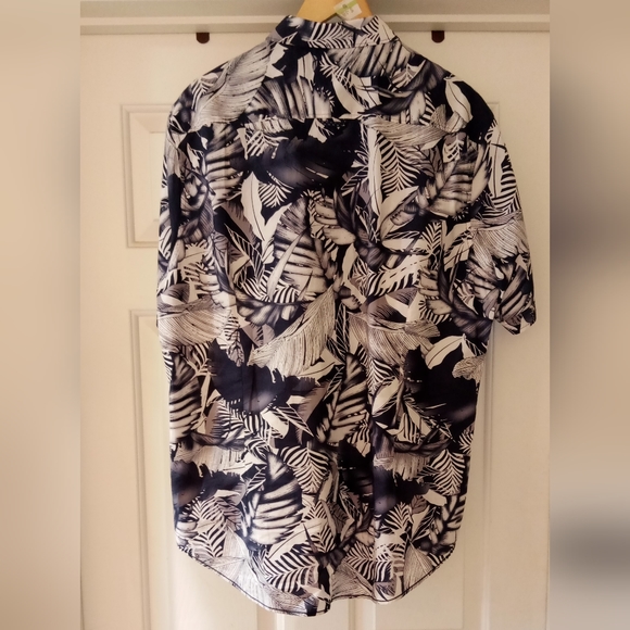 Tradesman Hawaiian Shirt Friday XXL 7 Diamonds Button-Up - Picture 3 of 6